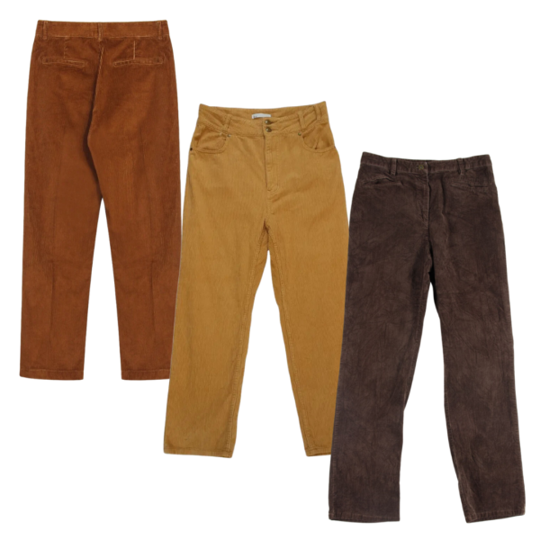 50x UNBRANDED CORDUROY TROUSERS