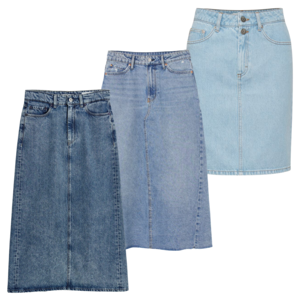 50x WOMEN'S DENIM SKIRT